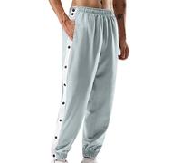 Pantalon D'EntraîNement Pour Homme Avec Fermeture éClair Sur Toute La Longueur, Pantalon De Jogging, Pantalon DéChiré, Pantalon De Loisir, Pantalon De SurvêTement De Sport Ample DéContracté Avec Poche