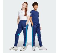 Pantalon d'entraînement Tiro 25 Essentials Enfants Dark Blue / Shock Cyan / White 7-8A