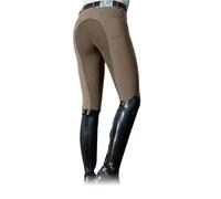 Pantalon d'équitation Pantalons d'équitation for Femmes et Hommes, Pantalons Taille Haute à la Mode, Pantalons de Cyclisme Solides(Khaki,2XL)