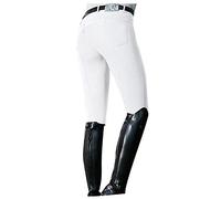 Pantalon d'équitation pour femme - Taille haute - Pantalon d'équitation - Jean pour femme, blanc, XXL