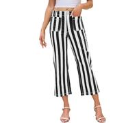 Pantalon d'été imprimé tendance pour femme, coupe ample et décontractée avec taille élastique douce, parfait pour les journées chaudes et les sorties quotidiennes, disponible en plusieurs tailles