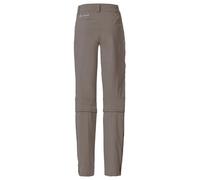Vaude Farley Stretch Capri T-zip Iii Pants Gris 42 / Short Femme