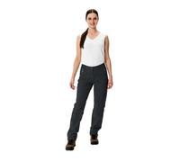 Vaude Farley Stretch Capri T-zip Iii Pants Noir 42 / Long Femme