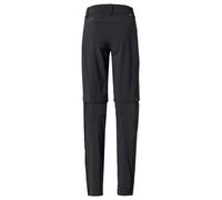 VAUDE Pantalon Farley Stretch ZO T-Zip II dézippable Noir 44 Long Femme