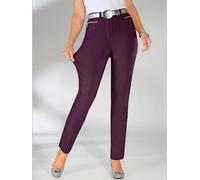 Pantalon d'hiver femme coupe indémodable - Stehmann Comfort line - bordeaux BORDEAUX 42