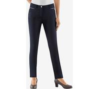 Pantalon d'hiver femme coupe indémodable - Stehmann Comfort line - marine MARINE 54
