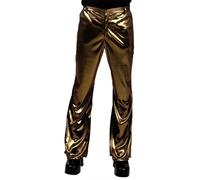 Pantalon Disco Brillant Or - Homme - BOLAND - Taille M - Pailleté pour soirées disco