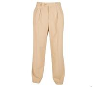 Pantalon double plissÃ© femme Urban Classics Beige 38