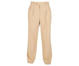 Pantalon double plissé femme Urban Classics Beige 36