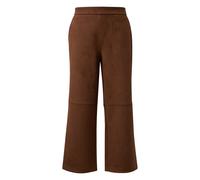 Pantalon doux aspect velours avec taille élastique femme s.Oliver Marron 44