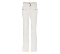 Morgan Pantalon droit 241-POLEN2 Femme Blanc Taille 38