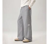 Pantalon droit à jambes larges rayé populaire pour hommes, convenant aux occasions formelles ou décontractées, aux vacances, aux repas, aux bureaux simples, à la maison décontractée. Style polyvalent,