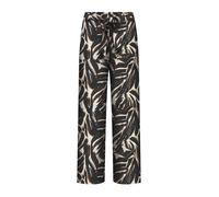 Pantalon droit à nouer imprimé à fleurs Femme ONLY M