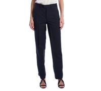 Pantalon droit à plis pour femme WJCT0102F-Marine 36