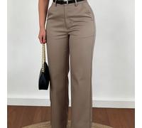 Pantalon droit ample et décontracté pour femmes, convient pour le trajet domicile-travail, les sorties du soir, les vacances, le bureau, la maison, le port quotidien, les voyages, le petit-déjeuner, l