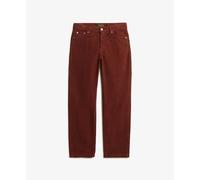 Pantalon droit en velours cÃŽtelÃ© femme Superdry Marron 30x32