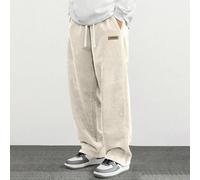 Pantalon droit en velours côtelé grande taille pour hommes, pantalon casual ample tout-aller pour le printemps et l'automne, convient pour la maison, les loisirs et les sports 1XL,2XL,3XL,4XL,5XL,6XLL