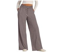 Pantalon Droit Femme Taille éLastiquéE, Pantalon Sport Grande Taille avec Cordon De Serrage Polyvalents Pantalons Pas Cher LâChe pour La Gymnastique Fitness Yoga Sports De Plein Air Pants