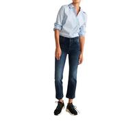 Pantalon droit Mango Buttons taille haute pour femmes XXS