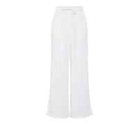 Pantalon droit taille haute femme Pieces Pia Blanc M