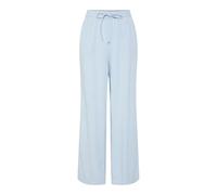 Pantalon droit taille haute femme Pieces Pia Bleu XL