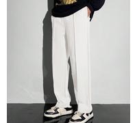Pantalon droit tout-aller confortable de couleur unie pour ados garçons 14Y,13Y,16Y,15YUnicolorePolyester