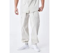 Pantalon effet froissÃ© a poches Project X Paris Beige M