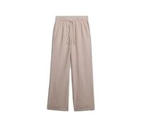 Superdry & Co Pantalon bourgogne / blanc cassé, Taille 40