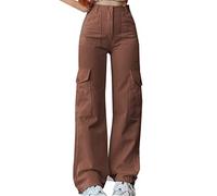 Pantalon Elastique Femme Jean Baggy Imperméable De Randonnée Large Fluide Taille Beige Hiver Thermique Travail Chantier Pantacourt Été Sport Y2k Léger Palazzo Convertible