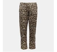 Pantalon élastique fluide imprimé léopard Femme PLEASE S