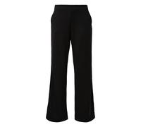 Pantalon élégant à jambes larges en tissu scuba femme COMMA Noir 34