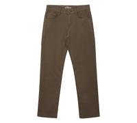 Pantalon en coton coupe droite taille mi-haute jambe droite teinture en piÃšce enfant s.Oliver Pete Marron 9 ans Slim