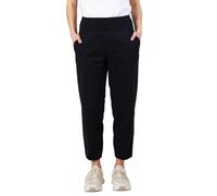 Pantalon en Coton, Taille Haute élastiquée, Taille 38 à 52, Fabriqué en France (FR/ES, Numérique, 52, Taille Normale, Taille Normale, Noir)