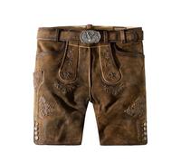 Pantalon en cuir - BERTL STEIN NAT-52 - Marron - Style ordinaire - Pour homme L