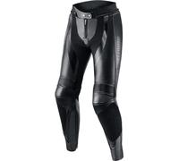 Pantalon en cuir de moto Rebelhorn Rebel pour femmes Couleurs : noir, Taille : 34