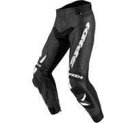 Spidi RR Pro 2, pantalon en cuir 56 Noir/Blanc Noir/Blanc