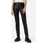 Pantalon en cuir pour femme Jeans en cuir Ricano 9810 - Noir / M