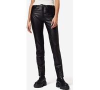 Pantalon en cuir pour femme Jeans en cuir Ricano 9810 - Noir / XS