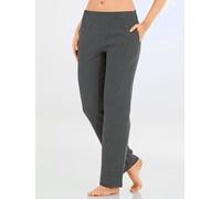 Pantalon en flanelle taille élastique - Plantier - anthracite chiné ANTHRACITE CHINÉ 21/22