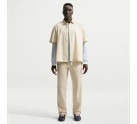 Pantalon en Fleece à ourlet ouvert Nike Club pour homme Light Khaki/Light Khaki/Blanc M