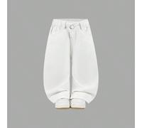 Pantalon en jean droit pour tout-petites filles, nouvelle mode, style décontracté, ourlet asymétrique fendu 6-9M,9-12M,12-18M,18-24M,2-3YUnicoloreJean