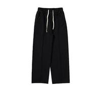 Pantalon en jean pour homme avec jambes larges - Décontracté - Coupe ample - Jean baggy vintage - Jean évasé streetwear - Pantalon tendance pour homme - Coupe droite