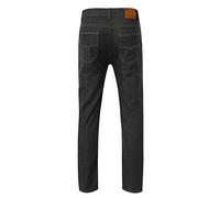 Pantalon en jean stretch décontracté pour homme avec poches, design tendance et solide, confortable et durable, idéal pour le sport, la plage et le quotidien, (28-32), BK2., 40-42