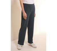 Pantalon en jersey avec structure côtelée