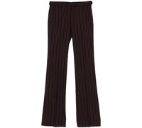 Pantalon En Laine Alexander Mcqueen - Noir & Bourgogne