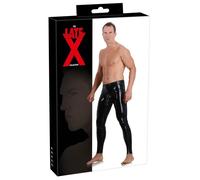 Pantalon en Latex avec Gaine compatible avec Penis - M