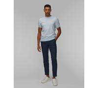 Pantalon En Lin Bleu Marine Pour Hommes Hugo Boss C-genius 50540518-404