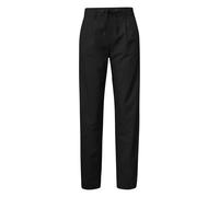 Pantalon en lin femme QS Noir 38