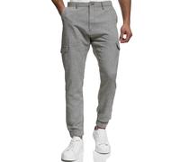 Pantalon en lin Indicode pour hommes Booth - pantalon en tissu pantalon cargo...