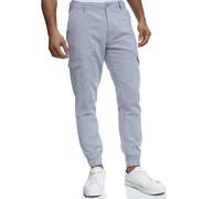 Pantalon en lin Indicode pour hommes Booth - pantalon en tissu pantalon cargo...